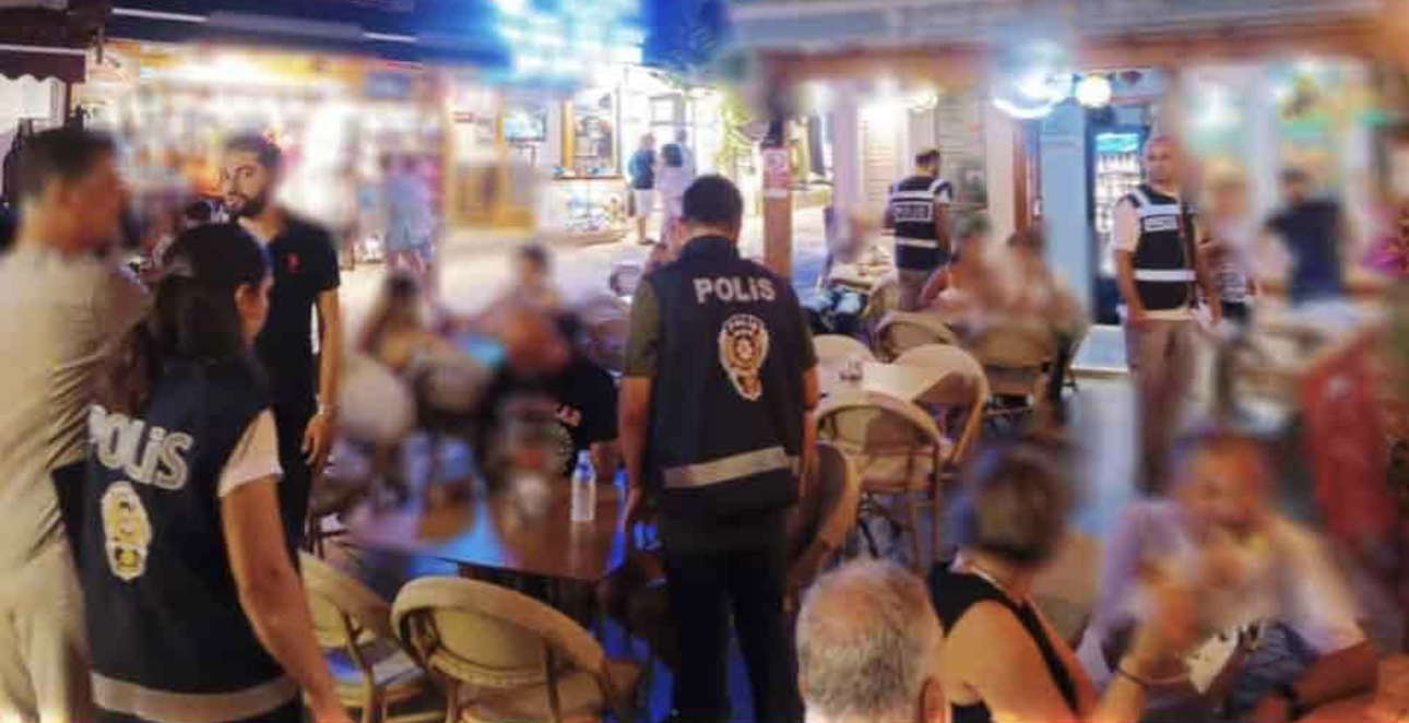 Antalya’da Operasyon 13 Kişi Yakalandı