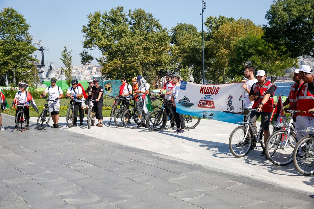 Gençler ‘Kudüs için Pedalla’ Etkinliğinde Buluştu