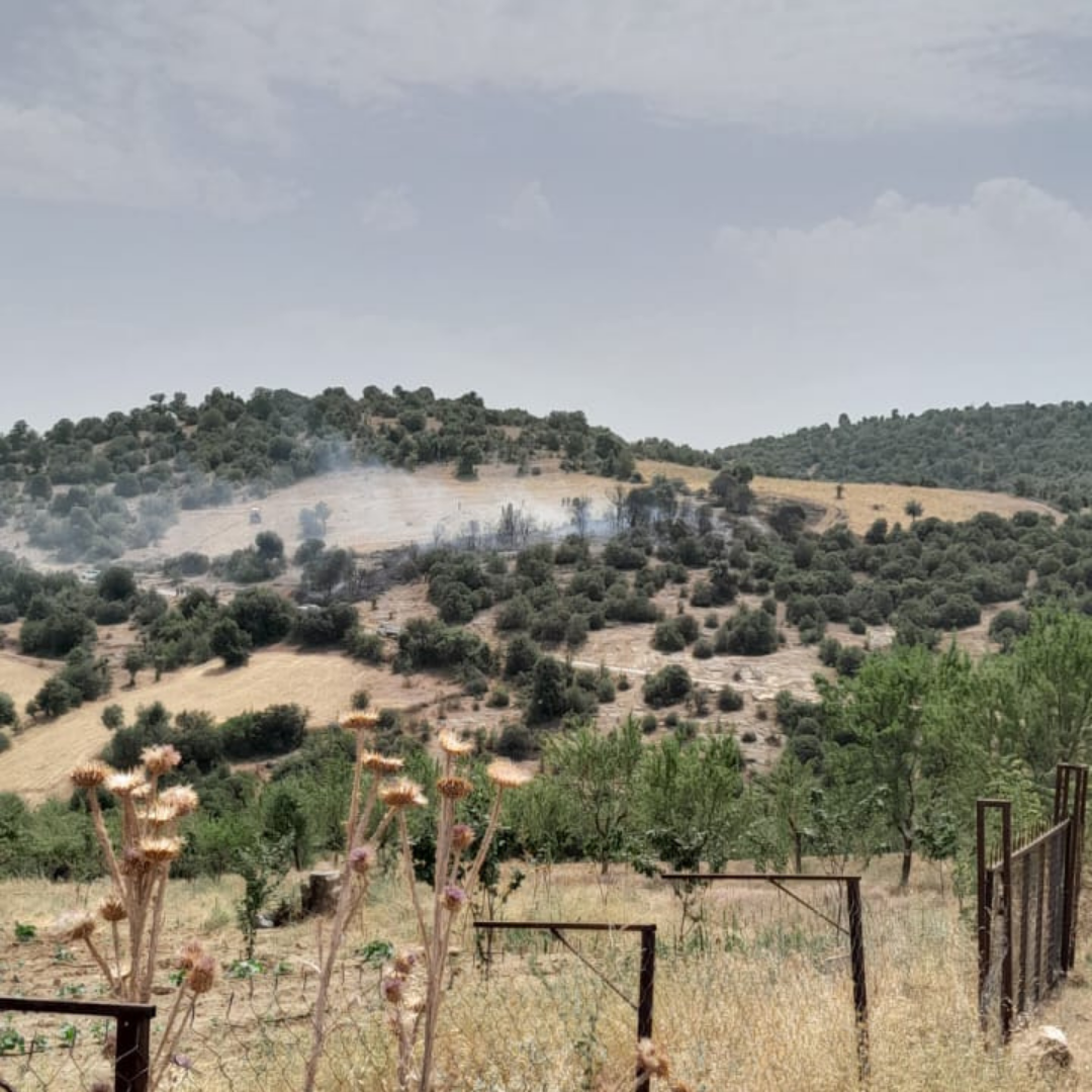 Eşme’de Makilik Alanda Yangın