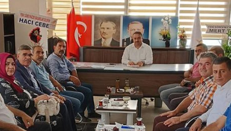 Ak Parti Kayapınar İlçe Başkanı Av. M. İhsan Aytekin Görevine Başladı