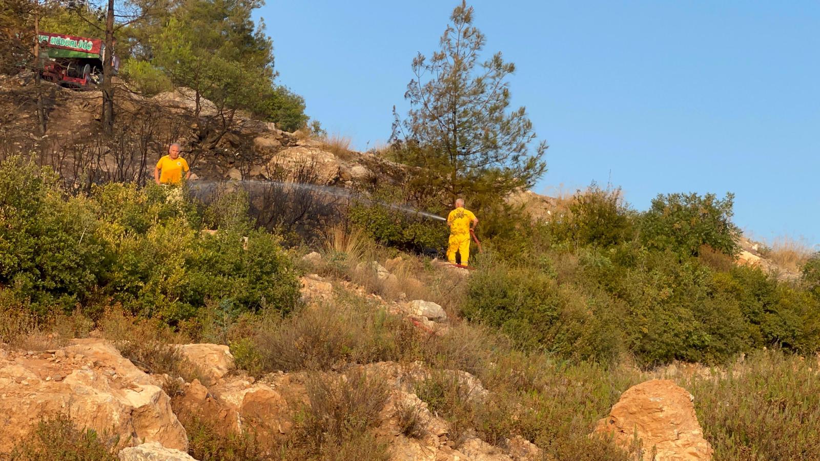 Osmaniye’de Orman Yangını Büyümeden Kontrol Altına Alındı