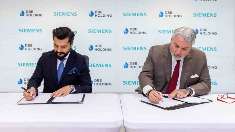 DBE Holding, Siemens ile Mutabakat Zaptı İmzaladı