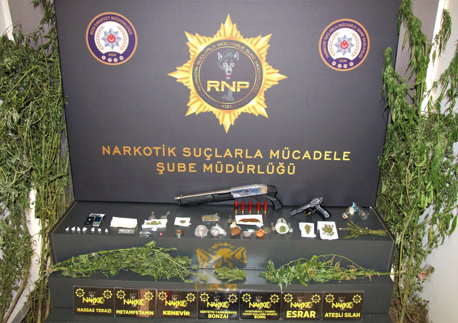 Rize’de Narkotik Suçlara Karşı Operasyon: 24 Şüpheli Gözaltına Alındı