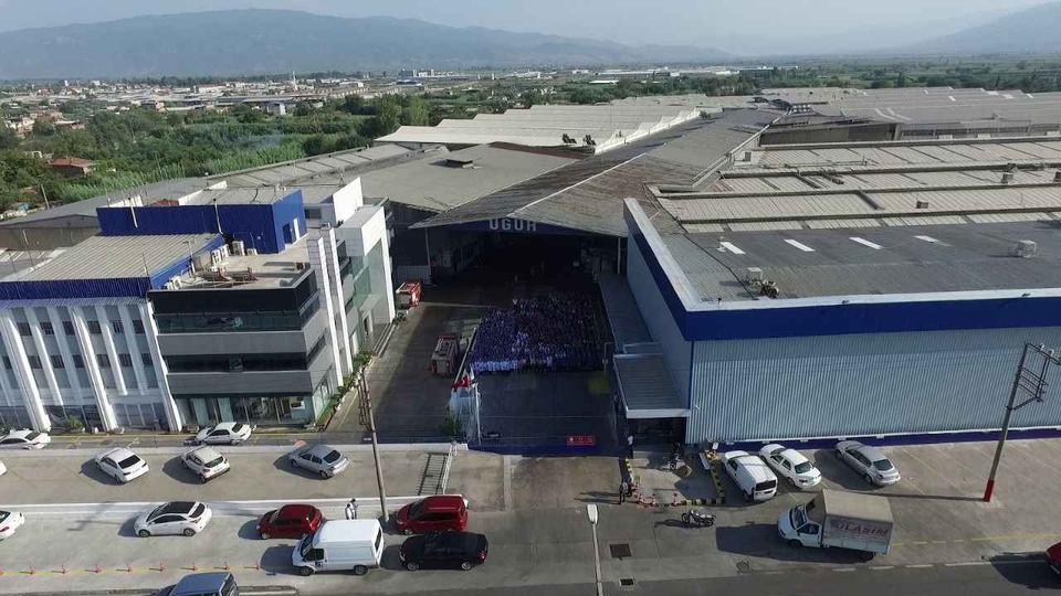 Fabrikada korkutan yangın