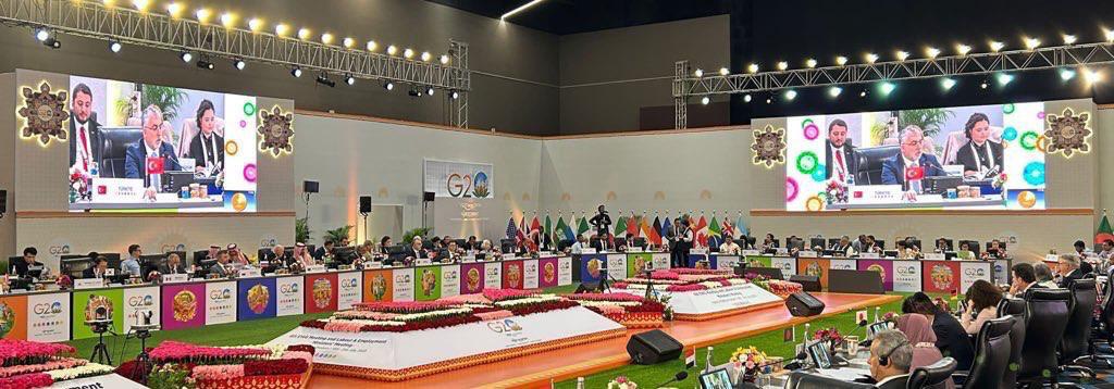 Bakan Işıkhan, Hindistan’da G20 Çalışma ve İstihdam Bakanları Toplantısı’na Katıldı