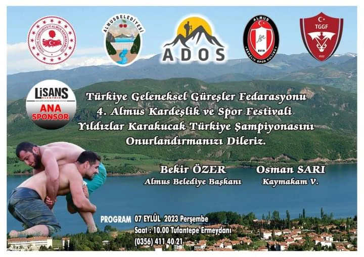 Güreş’in Kalbi Tokat Almus’ta