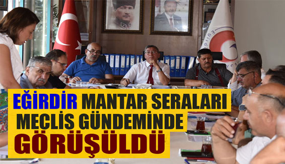 Eğirdir Belediye Meclisi’nin Eylül Ayı Meclis Toplantısı Gerçekleşti