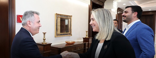 Çankırı ve İnan’dan İzmir Valisi Elban’a ziyaret