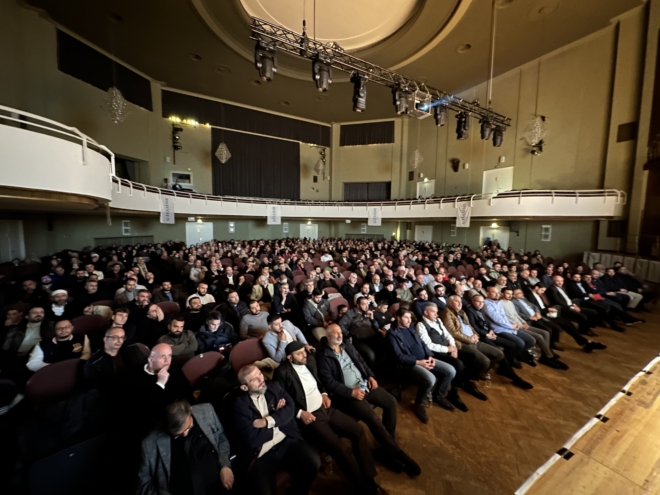 Almanya İslam Toplumu Başkanı Karaoğlu: Zulmün karşısındayız