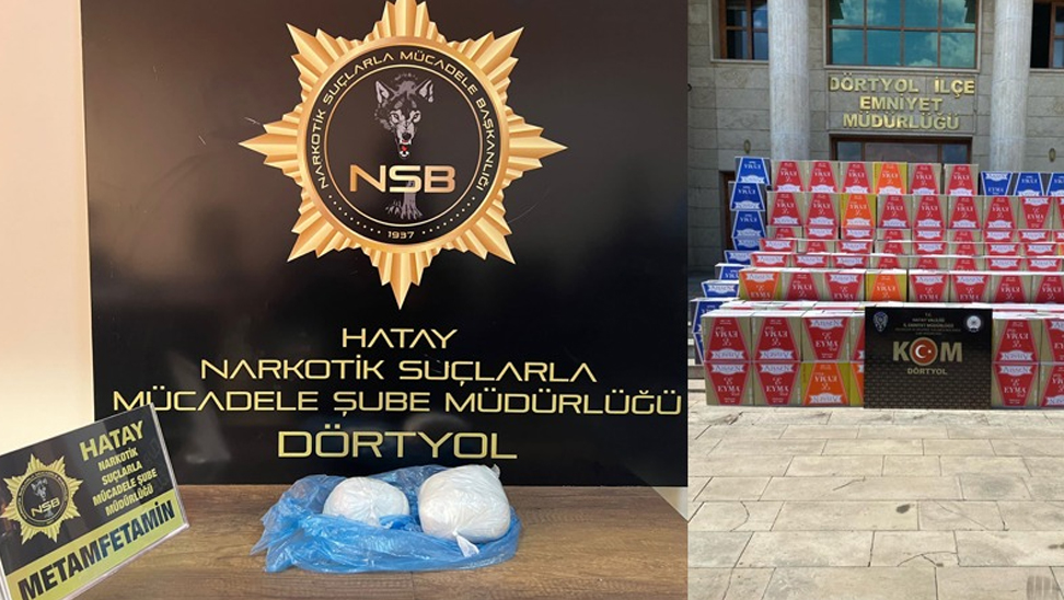 Hatay Dörtyol polisinden başarılı operasyon