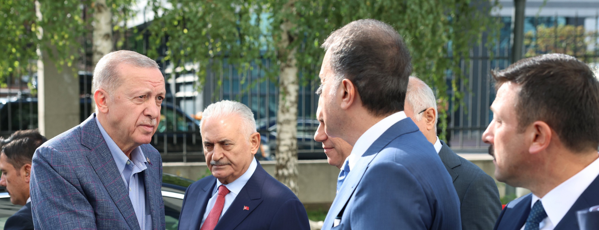 Cumhurbaşkanı Erdoğan AK Parti Genel Merkezi’nde