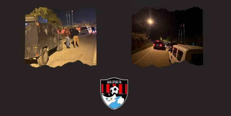Vefa Gourop Vanspor Futbol Kulübü’nden saldırı açıklaması