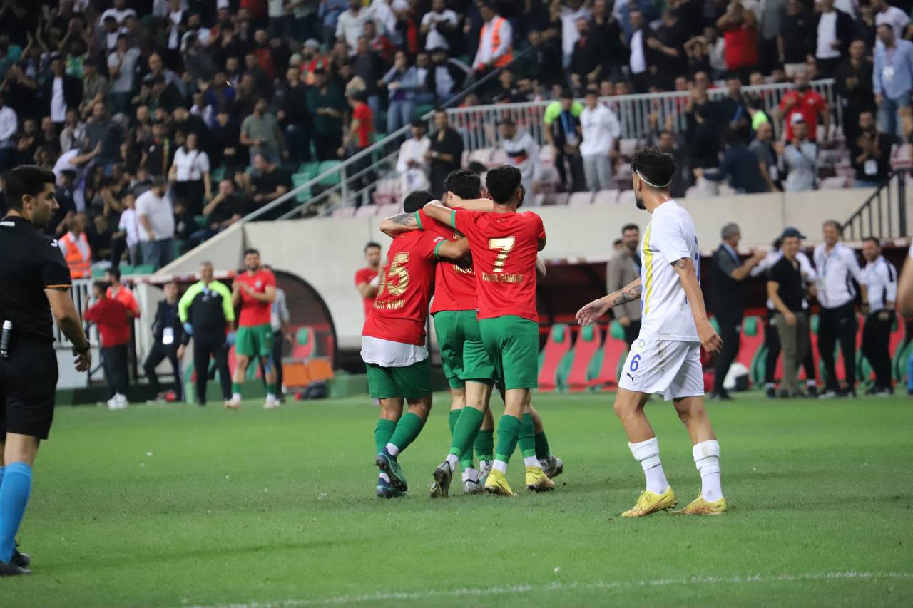 Amedspor, Derincespor’u evinde 2-1 yendi