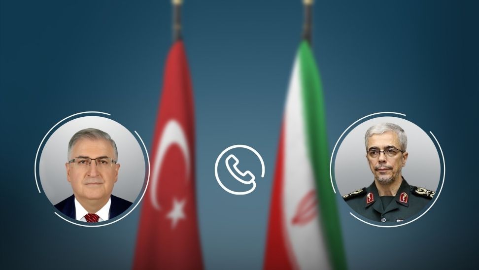 Milli Savunma Bakanı Güler, İran Genelkurmay Başkanı Bakıri ile görüştü