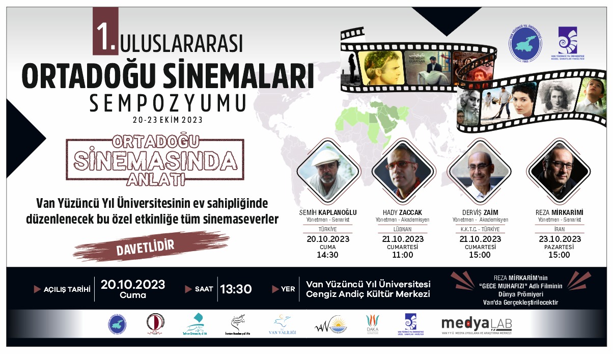 1. Uluslararası Ortadoğu Sempozyumu 20-23 Ekim tarihlerinde