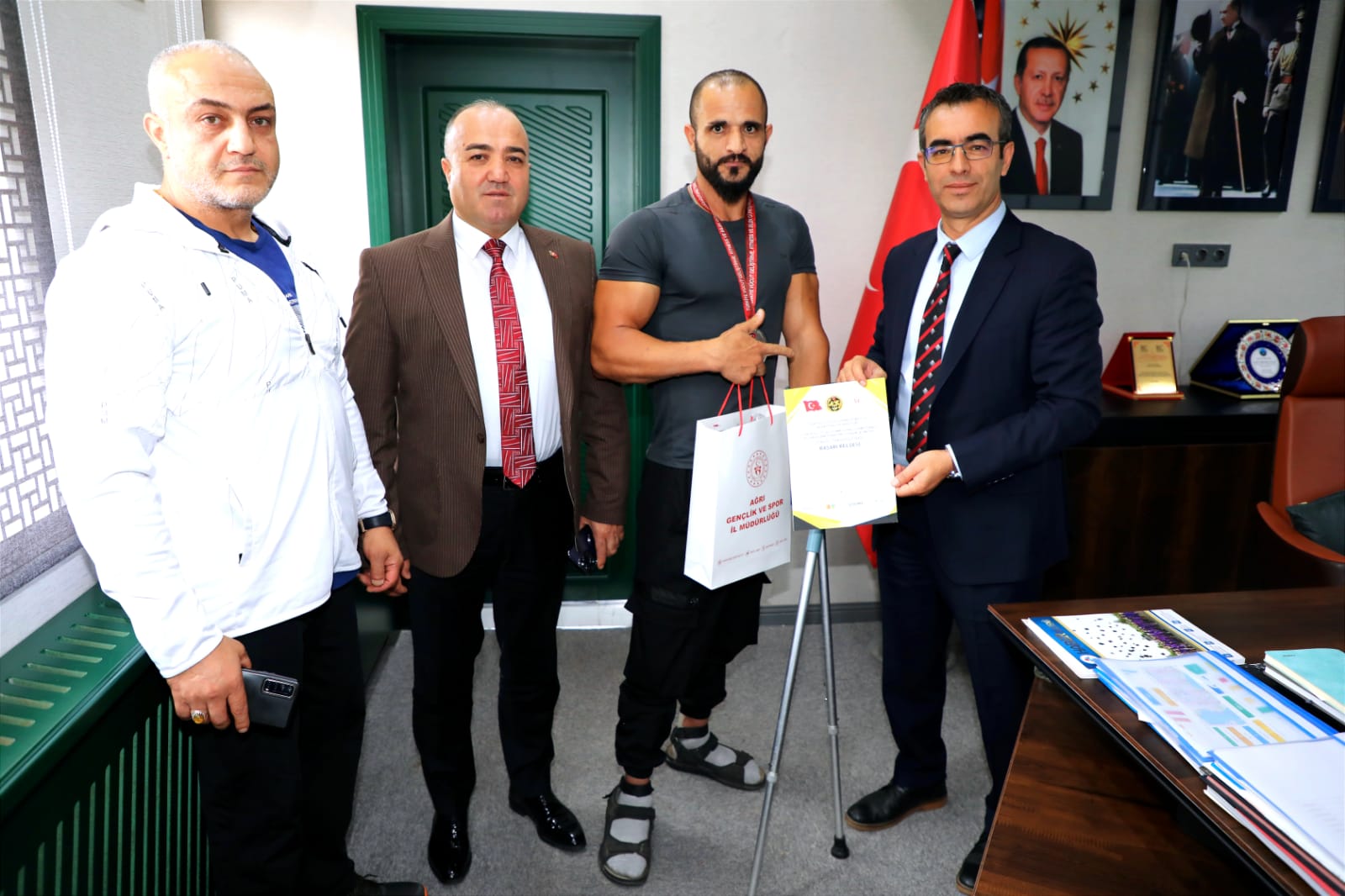 Ağrılı Halit Durak’tan büyük başarı