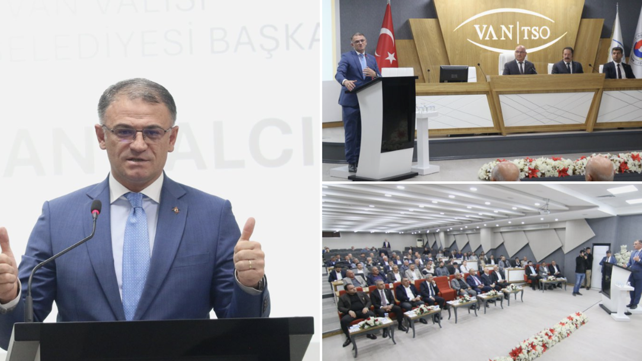 Vali Balcı, Van TSO’da iş dünyası ile buluştu
