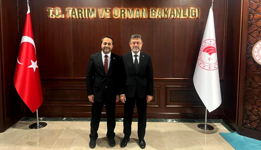 Mv.Babacan kayısının sorunlarını Bakan Yumaklı’ya anlattı