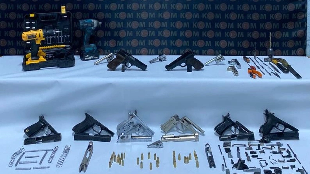 Erbaa’da uyuşturucu ve silah operasyonu