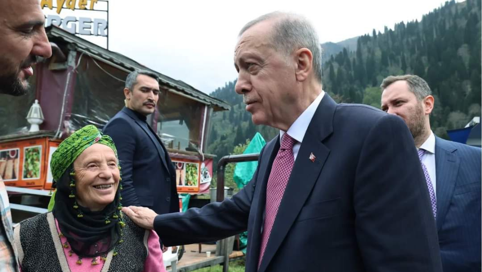 Cumhurbaşkanı Erdoğan Ayder’de