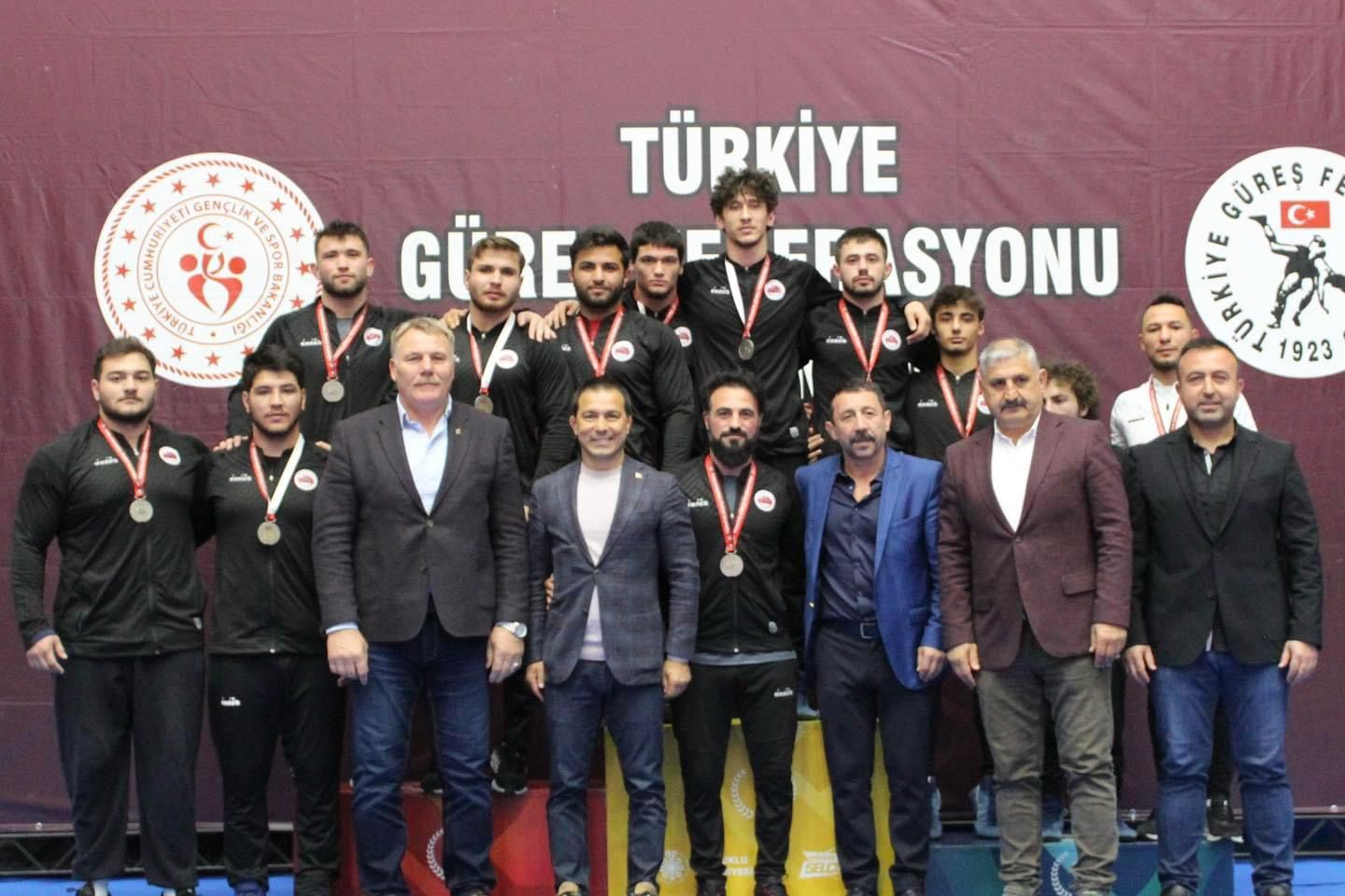 Samsun Güreş takımı 1. Lige yükseldi