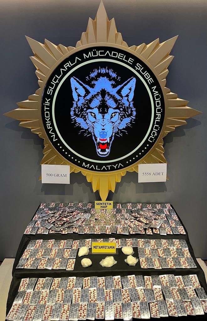 Malatya’da uyuşturucu operasyonu