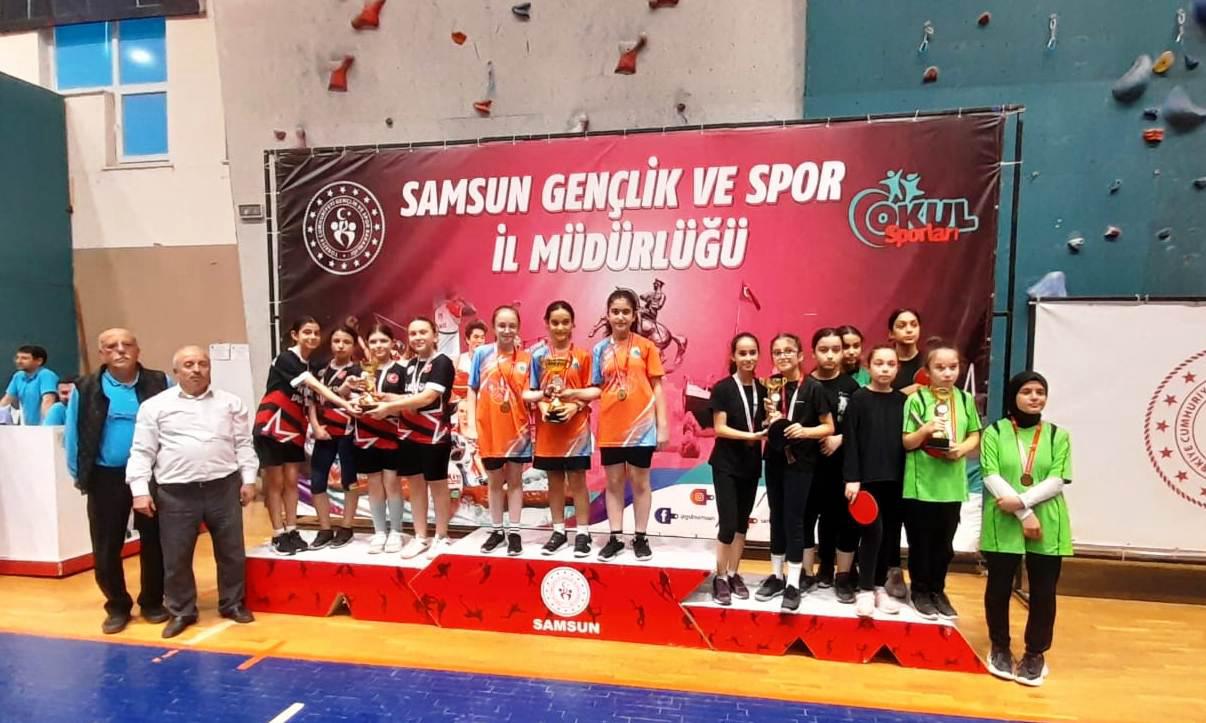 Samsun Masa Tenisi İl Birinciliği sona erdi