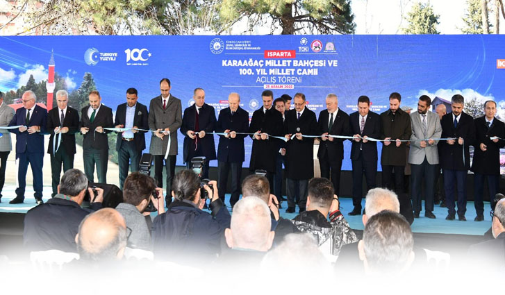 BAKAN ÖZHASEKİ ISPARTA’DA AÇILIŞLARA KATILDI