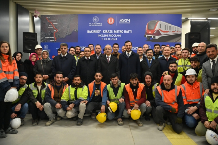 Bakırköy-Kirazlı metro hattı şubat sonunda hizmete açılacak