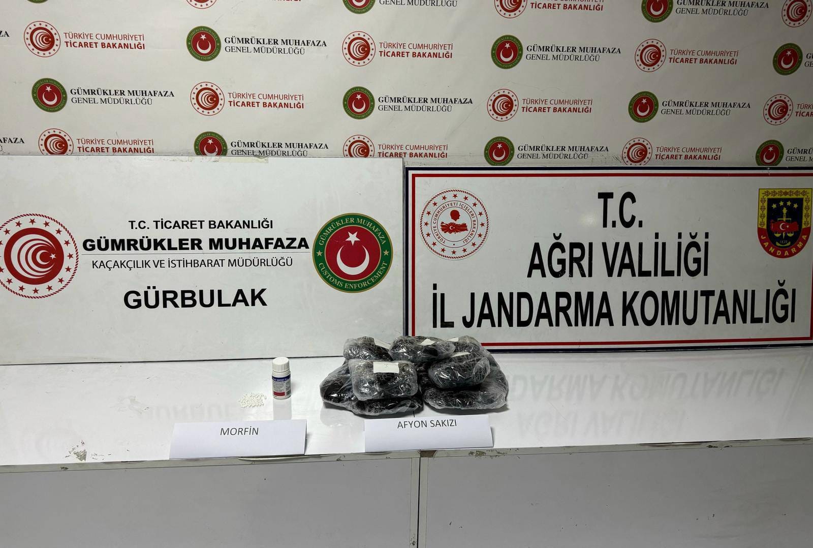 Gürbulak sınır kapısında 10 kilogram Afyon Sakızı yakalandı