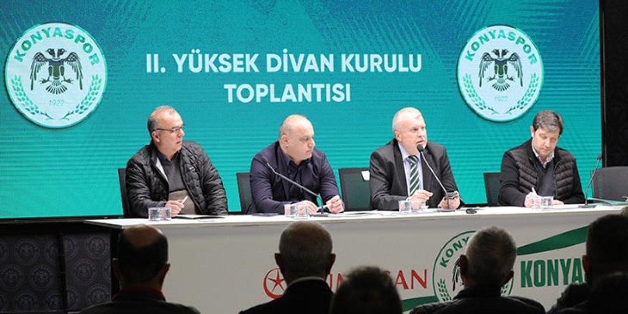 Konyaspor bu cendereden nasıl çıkacak sorusuna YDK’da cevap arandı