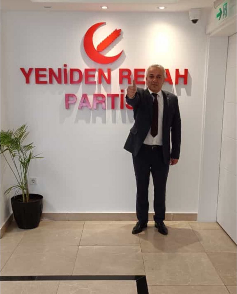 YENİDEN REFAH PARTİSİ PROGRAMI “YENİDEN BÜYÜK TÜRKİYE” VE “YENİ BİR DÜNYA” İÇİN  AKDENİZ BELEDİYE BAŞKAN ADAYI HASAN ÇETİN 