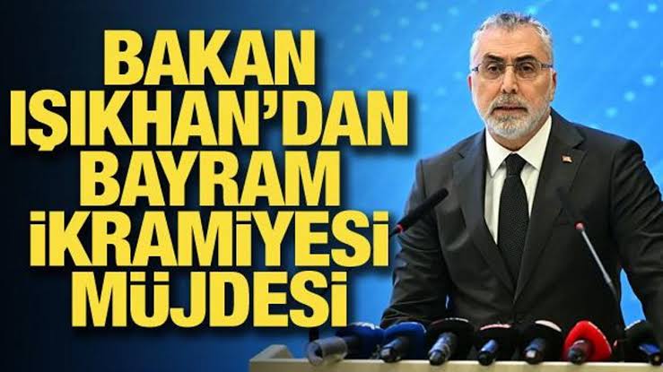 Bakan Vedat Işıkhan duyurdu: Emekli ikramiyeleri Bayram Öncesi Hesaplarda!!