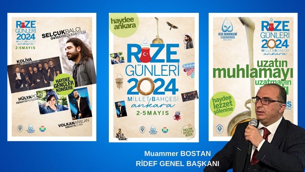 Ankara’da dev organizasyon; ‘Rize Günleri’ programı belli oldu – Birlik Haber Ajansı- Türkiye’nin Haber Ağı