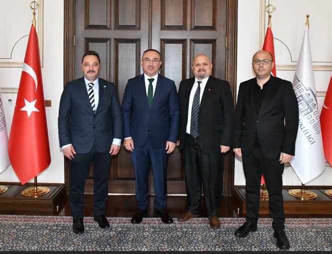 TİMBİR’den Tekirdağ temasları; Vali ve TTSO’ya ziyaret