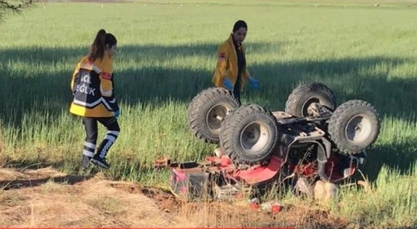 Burdur’da acı kaza! ATV’nin altında kaldı, hayatını kaybetti