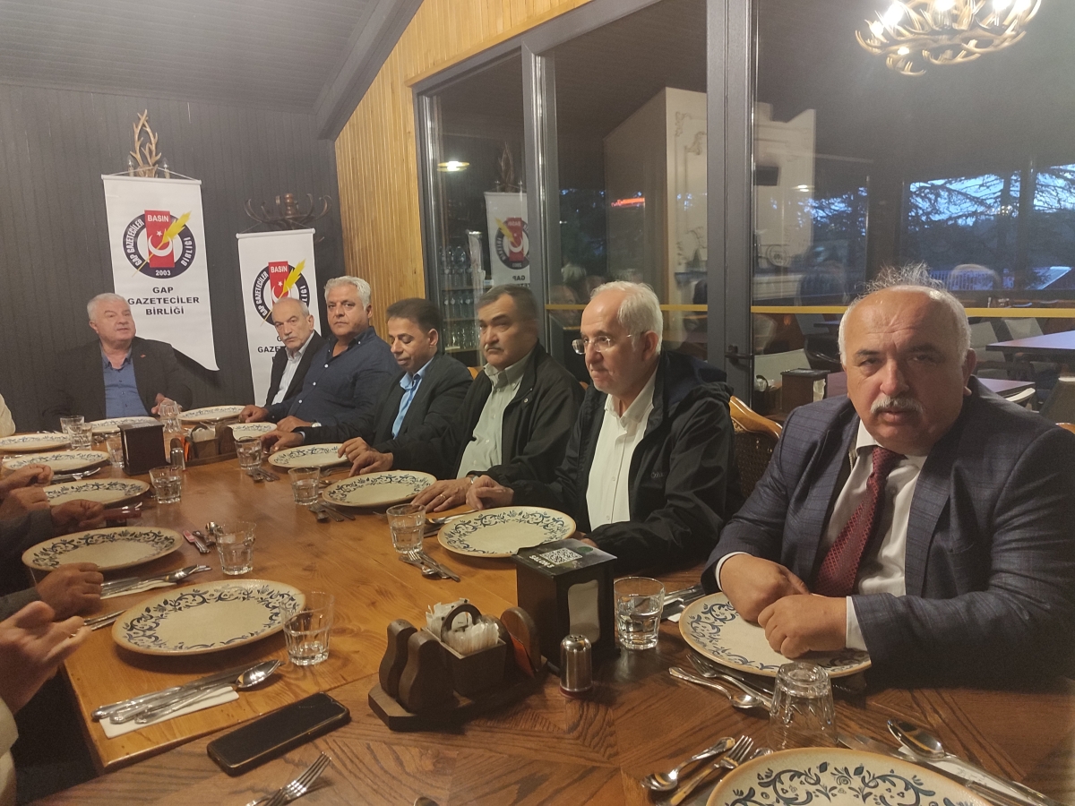GAP Gazeteciler Birliği Başkonuş’ta Buluştu