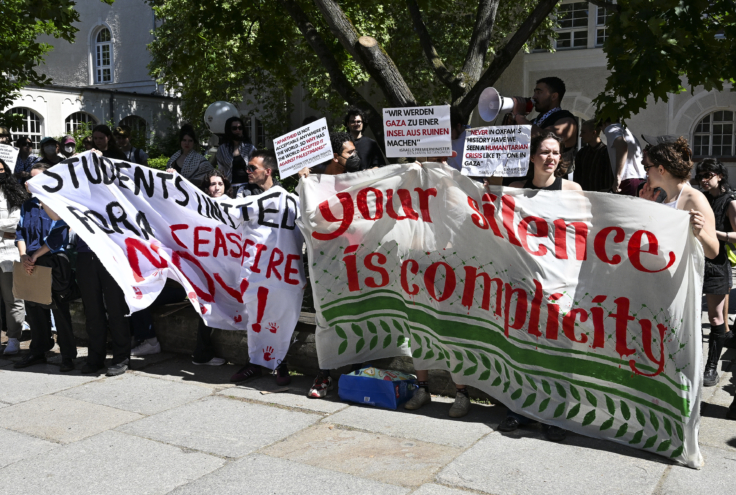 Berlin’de öğrencilerin Filistin’e destek gösterisine polis müdahalesi
