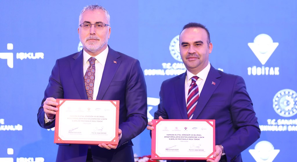 Çalışma ve Sosyal Güvenlik Bakanlığı ile Sanayi ve Teknoloji Bakanlığı arasında iş birliği protokolü imzalandı