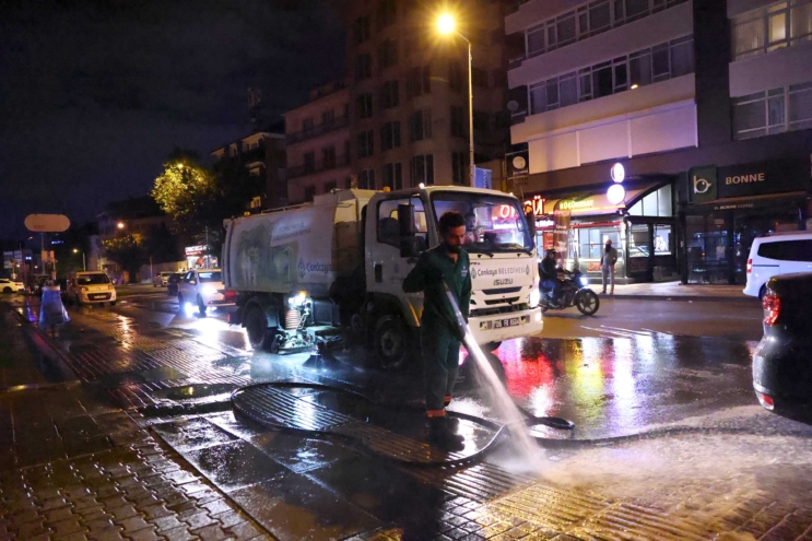 Çankaya’da 7/24 temizlik