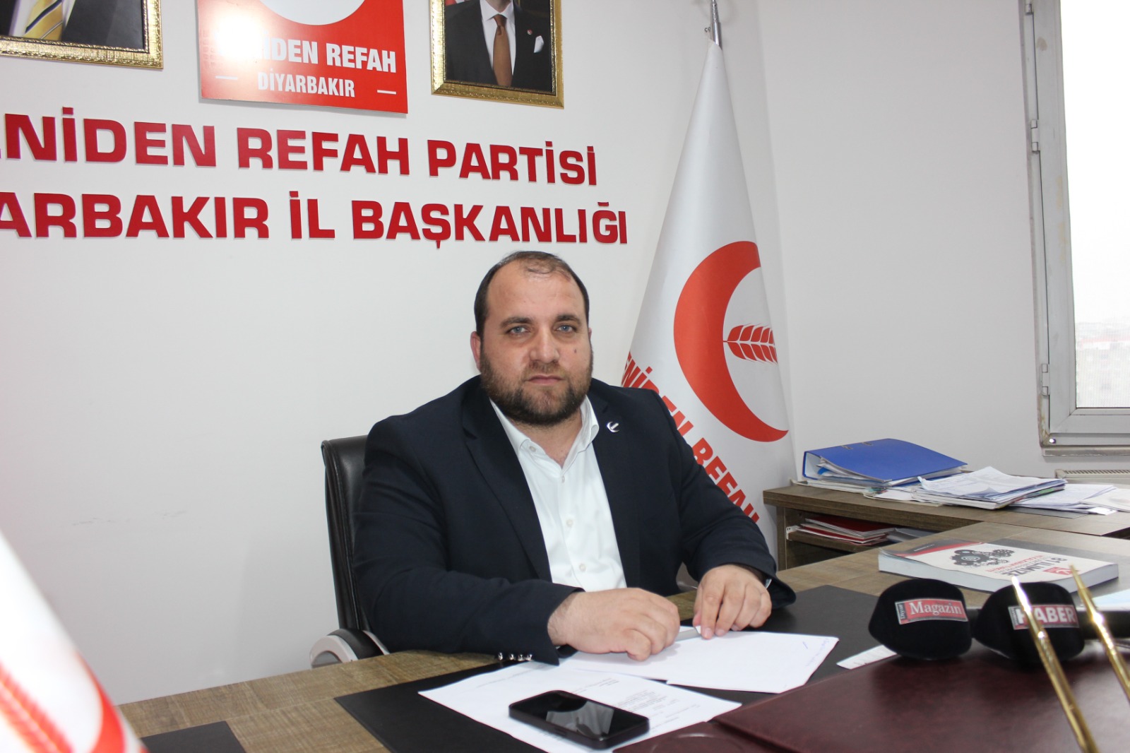 Yeniden Refah Partisi İl Başkanı Erdem: Yetkilileri göreve davet ediyoruz