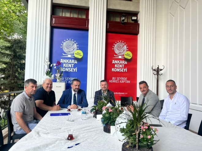 Kuzey Makedonya’nın Türk kökenli Eski Bakan Yardımcısı, Ankara Kent Konseyi’nde