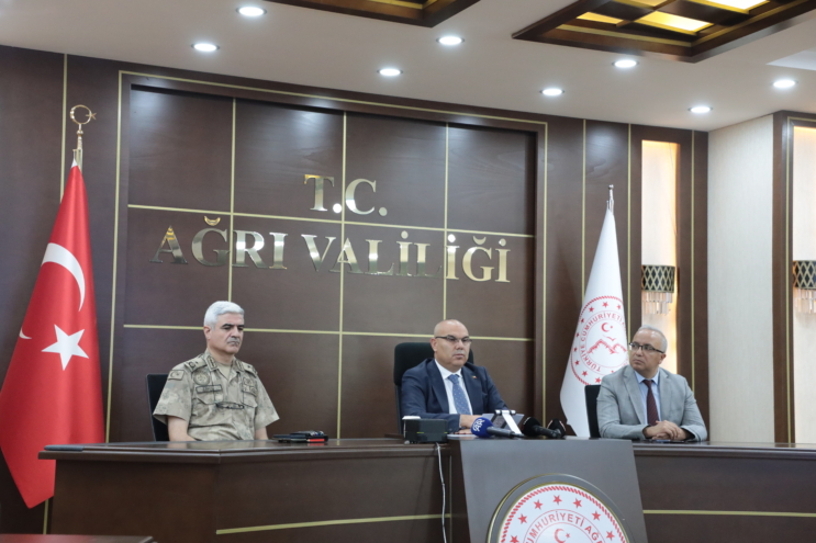 Ağrı Valiliğince Güvenlik ve Asayiş Alanında Temmuz Ayı Çalışmaları açıklandı