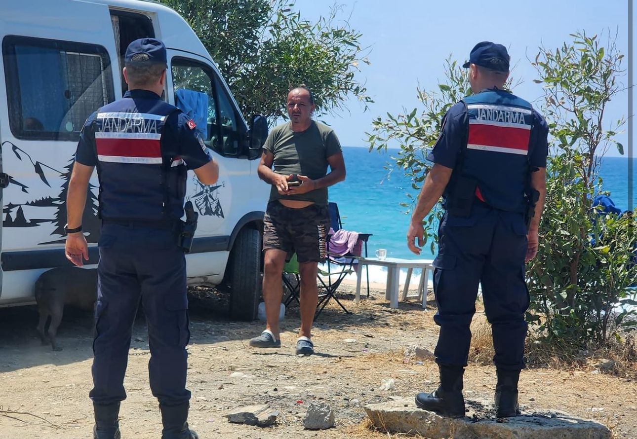 Alanya’da sahil ve plajlarda asayiş denetimi