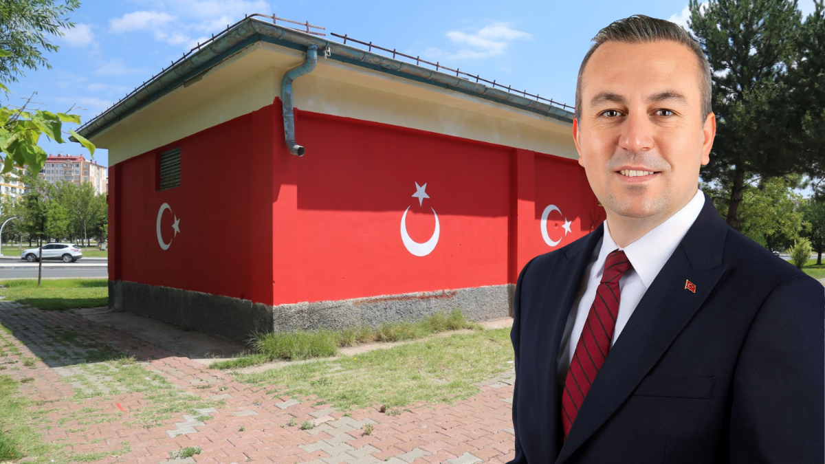 Sivas’ta tuvalet renkleri tartışmaya neden oldu! Belediye soruşturma başlattı