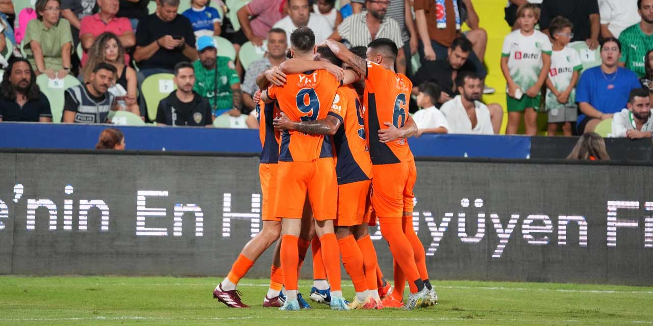 Başakşehir, Bodrum’da galibiyete son anda uzandı