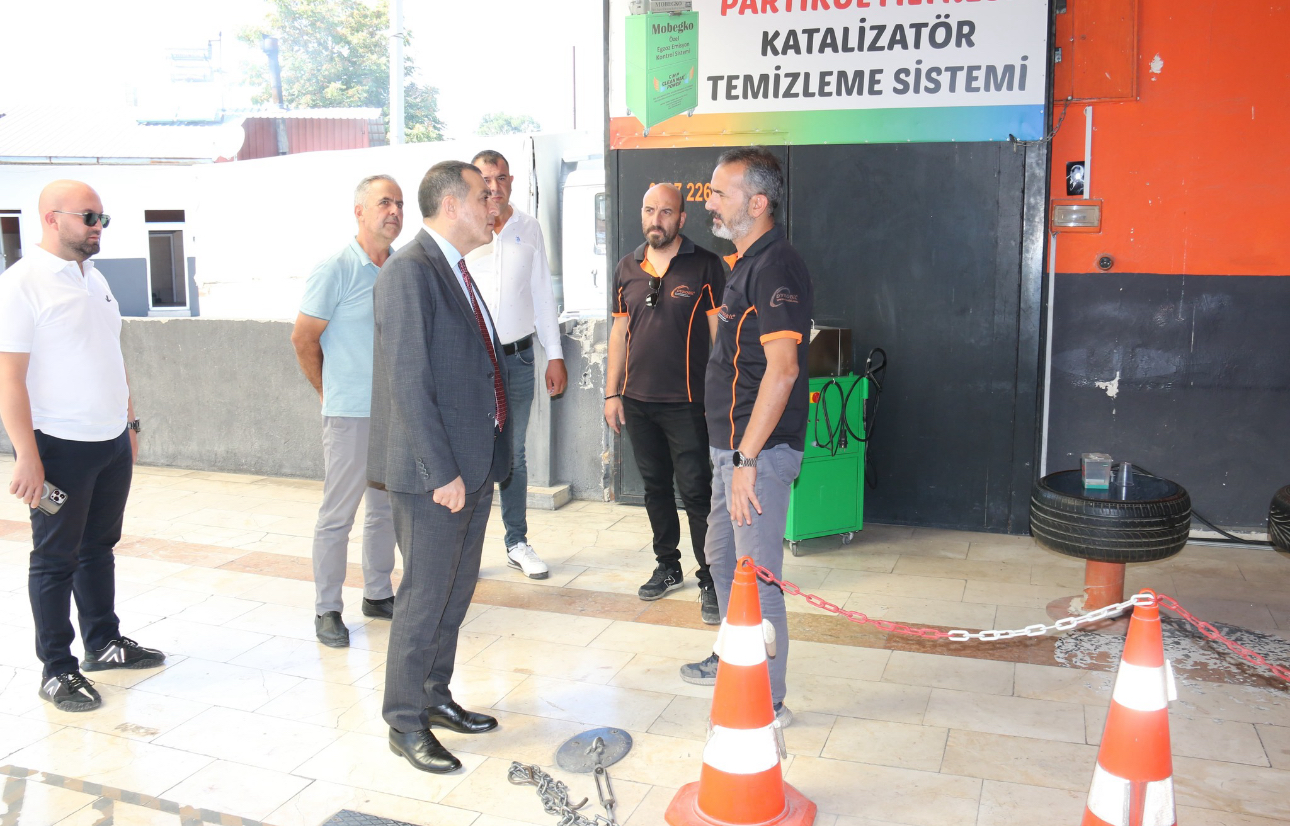 Vali Öksüz’den Oto Tamirciler Sitesi ve OSB’ye ziyaret