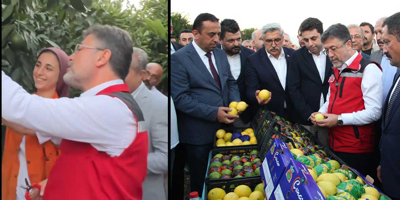 Bakan Yumaklı, Hatay’da narenciye üreticisiyle bir araya geldi