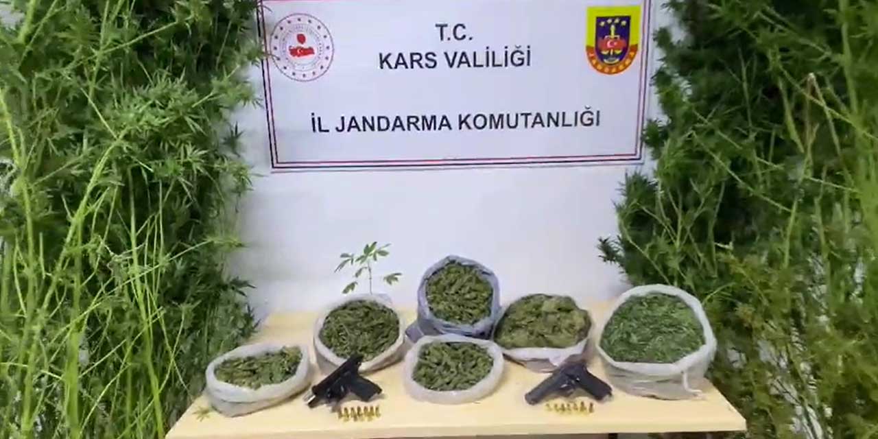 Kars’ta bir imalathaneye dönüştürülen eve ‘şok’ baskın…!