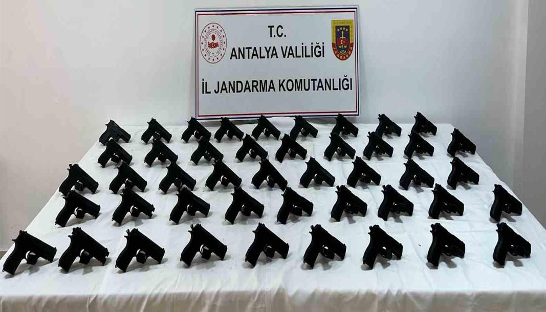 Serik’te silah kaçakçılığı operasyonu: 1 tutuklama